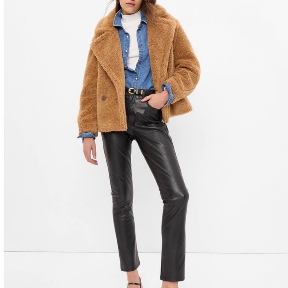 GAP Women's Camel Teddy Jacket
